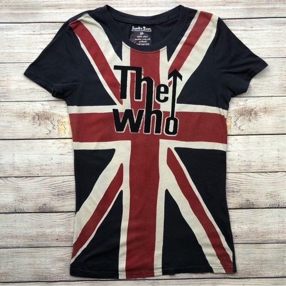 The Who T-Shirt by Lucky Tees - America’s Favorite Fits - Size XS - Picture 1 of 4